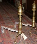 Pair of Chippendale Andirons