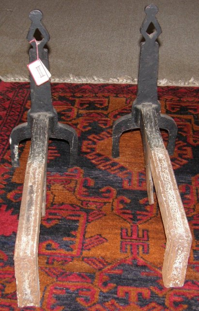 Cast Iron Andirons
