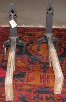 Cast Iron Andirons