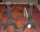 Cast Iron Andirons