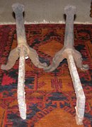 Cast Iron Andirons