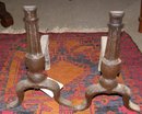 Cast Iron Andirons