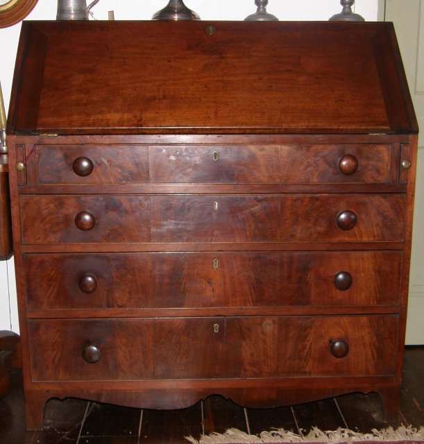Solid Walnut Slant Desk