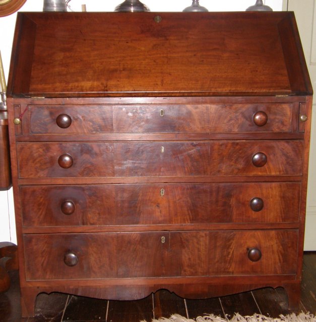 Solid Walnut Slant Desk