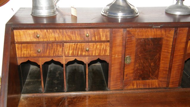Solid Walnut Slant Desk