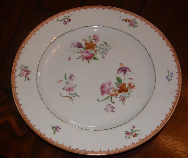 Set of Ten Chinese Export Plates