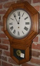 Short Drop Pendant Regulator Clock