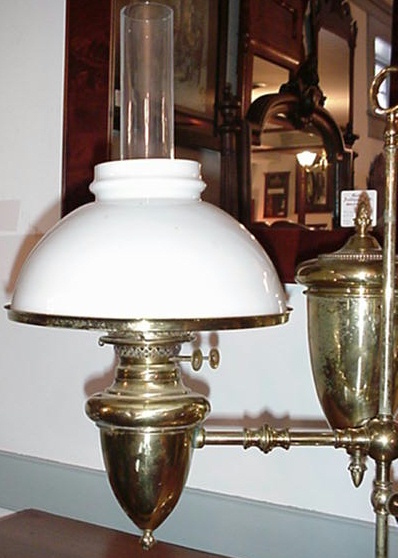 Double Burner Student Lamp