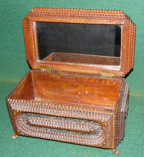 Tramp Art Jewlery Box