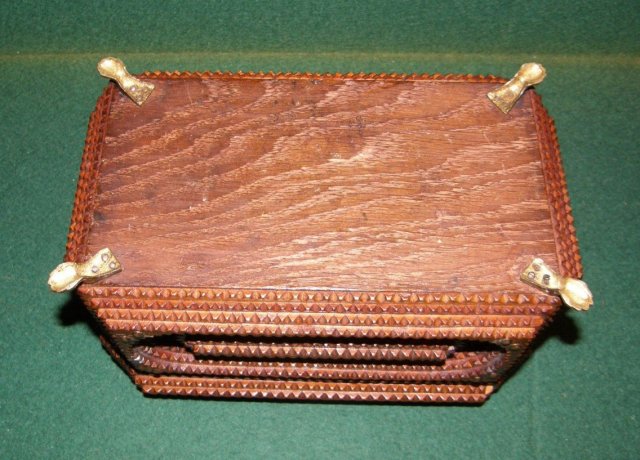 Tramp Art Jewlery Box