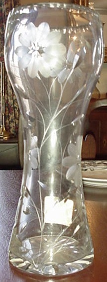 Cut Glass Vase