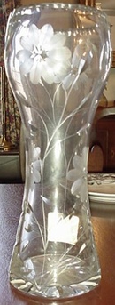 Cut Glass Vase