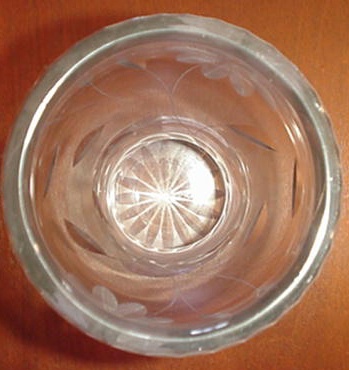 Cut Glass Vase