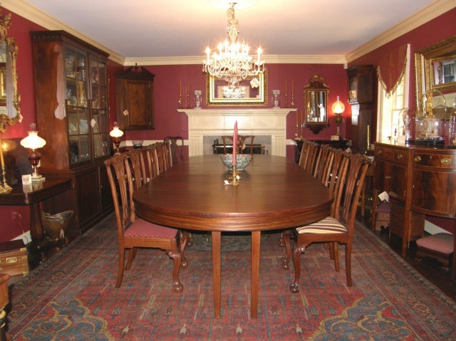 Duncan Phyfe Dining Room Table