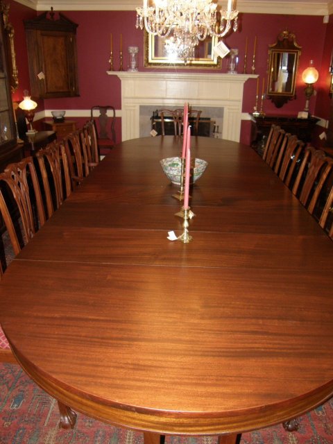 Duncan Phyfe Dining Room Table
