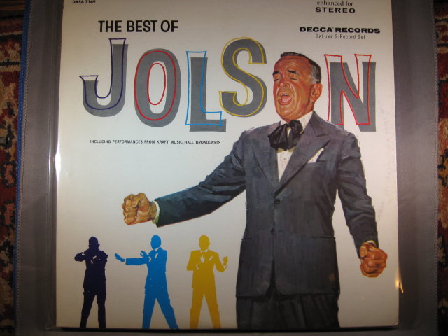 The Best of Al Jolson 33 1/3 LP Record 2-Record Set