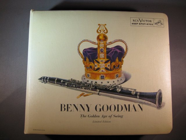 Benny Goodman 45 RPM EP 15-Record Set The Golden Age of Swing