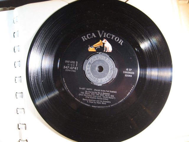 Benny Goodman 45 RPM EP 15-Record Set The Golden Age of Swing