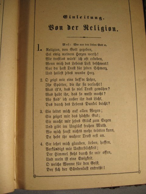 German Evangelical Songbook 1890 by Schafer