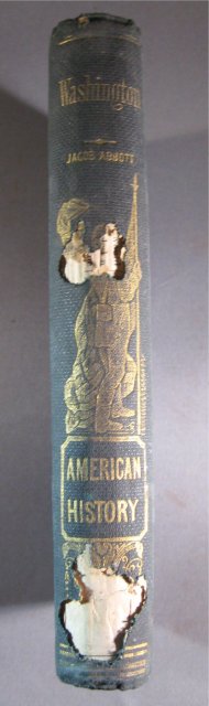 American History by Jacob Abbott Vol VIII Washington cp 1865 1st edition