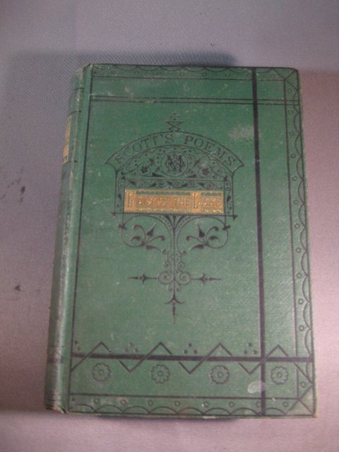 Lady of the Lakes, HB by Sir Walter Scott cp. 1871 1st ed.