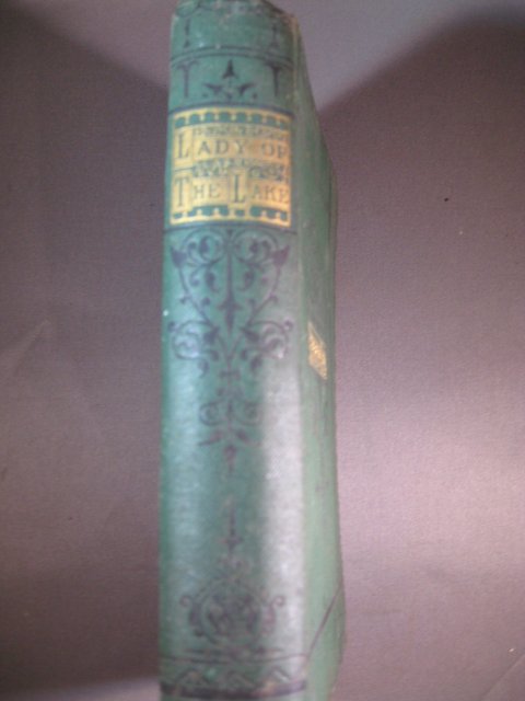 Lady of the Lakes, HB by Sir Walter Scott cp. 1871 1st ed.
