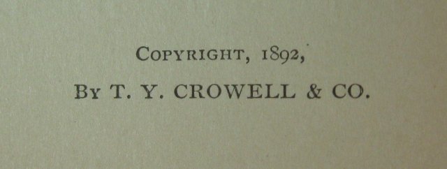 The Early Poems of James Russell Lowell, cp. 1892, HB