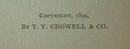 The Early Poems of James Russell Lowell, cp. 1892, HB