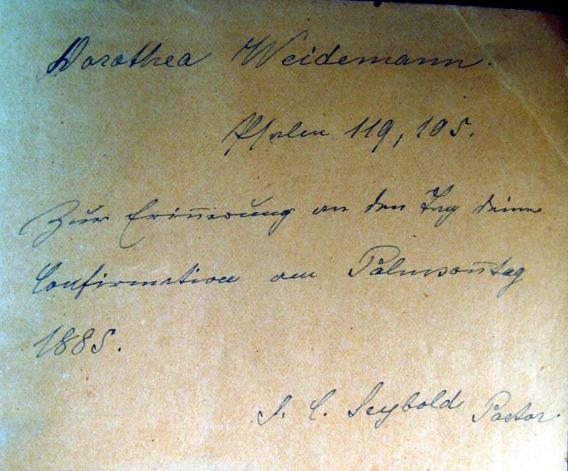 German Bible, Die Bibel cp 1884, HB