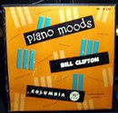 Bill Clifton Piano Moods 45 RPM Record Set in original case