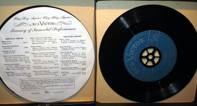 Sammy Kaye & His Orchestra Year 'Round Favorites 45 RPM Record Set in original case