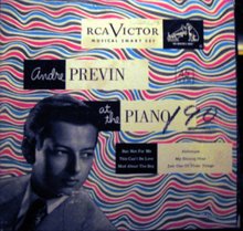 Andre Previn at the Piano 45 RPM Record Set in original Case