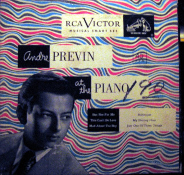 Andre Previn at the Piano 45 RPM Record Set in original Case