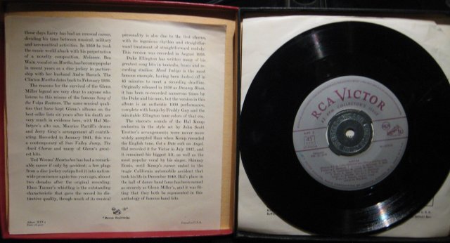 A Treasury of Immortal Performances Dance Bands 45 RPM Record Set in original Case