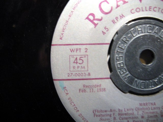 A Treasury of Immortal Performances Dance Bands 45 RPM Record Set in original Case