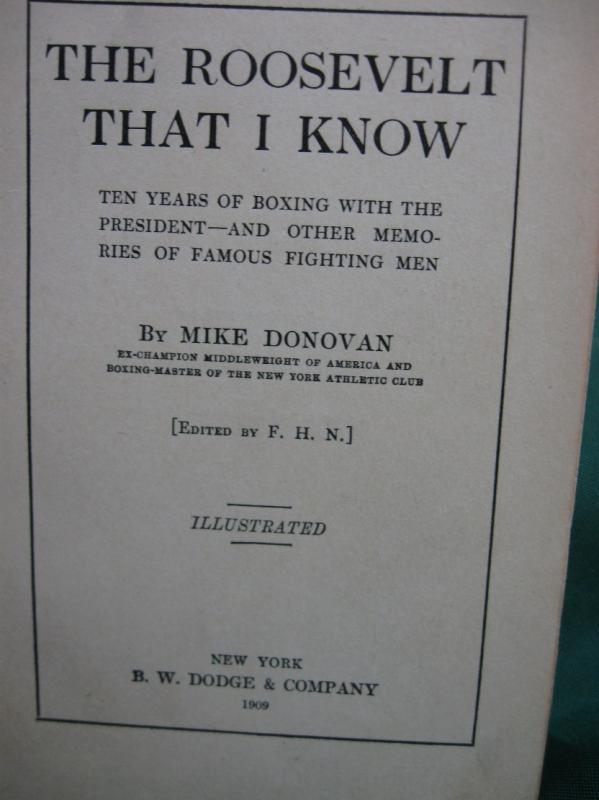 The Roosevelt That I Know