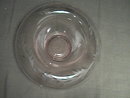 Pink Depression Glass Console Bowl