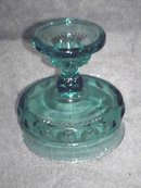 Thumbprint Blue Compote by Indiana