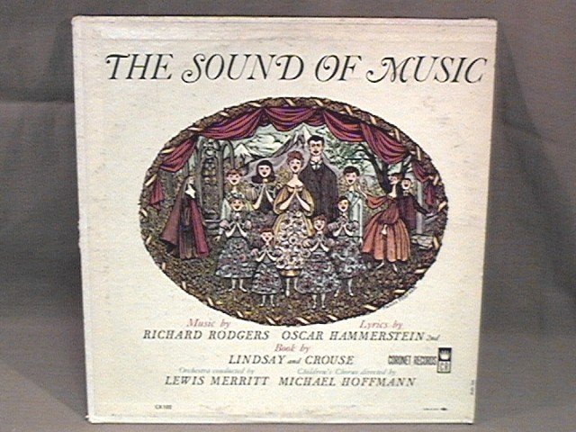 The Sound of Music Original Motion Picture Sound Track LP Record