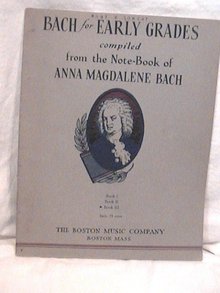 Bach for Early Grades from Anna Magdalene Bach