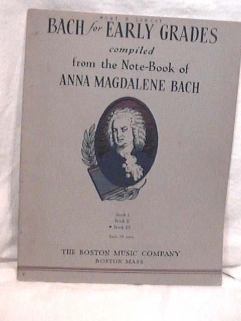 Bach for Early Grades from Anna Magdalene Bach