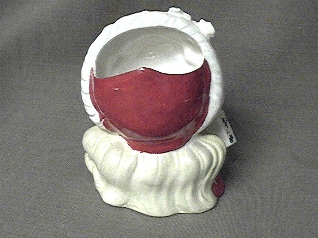 Napco Christmas Head Vase Young Girl