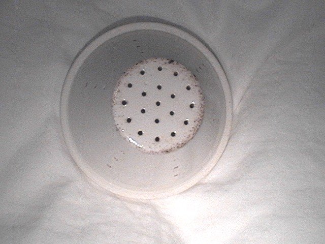 Vintage Dutch Porcelain Tea Strainer