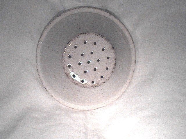 Vintage Dutch Porcelain Tea Strainer