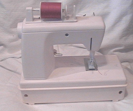 Petite Vintage Childs Sewing Machine with Case