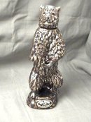 Bear Decanter Ezra Brooks 90 proof whiskey