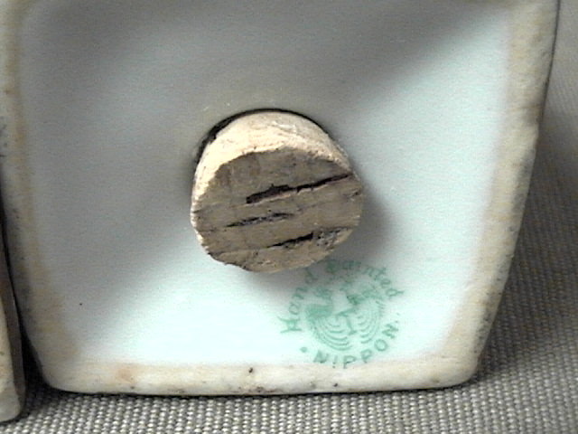 Pair of Nippon Salt and Pepper Shakers