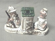 Pair of Ma and Pa and outhouse Salt and Pepper Shakers from Tennessee