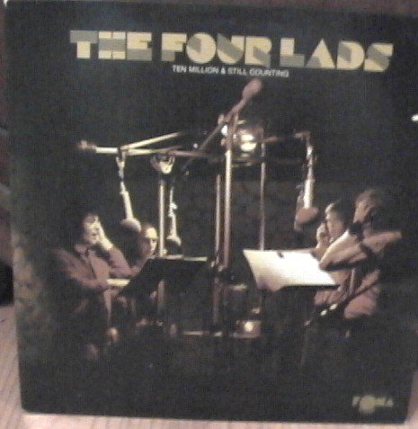 The Four Lads Ten Million & Still Counting LP Record Signed