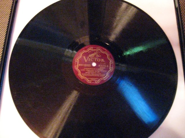 12-inch 78 RPM Record Concerto in A Minor by The London Philharmonic Orchestra